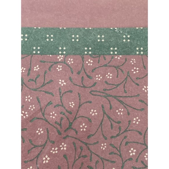 Doll House Miniature Treasures Wall Paper for Shadow Box Craft World VTG - Picture 4 of 8